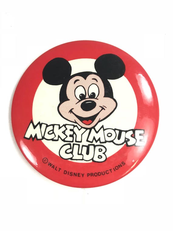 1970's Mickey Mouse Club Pin made by Walt Disney Productions