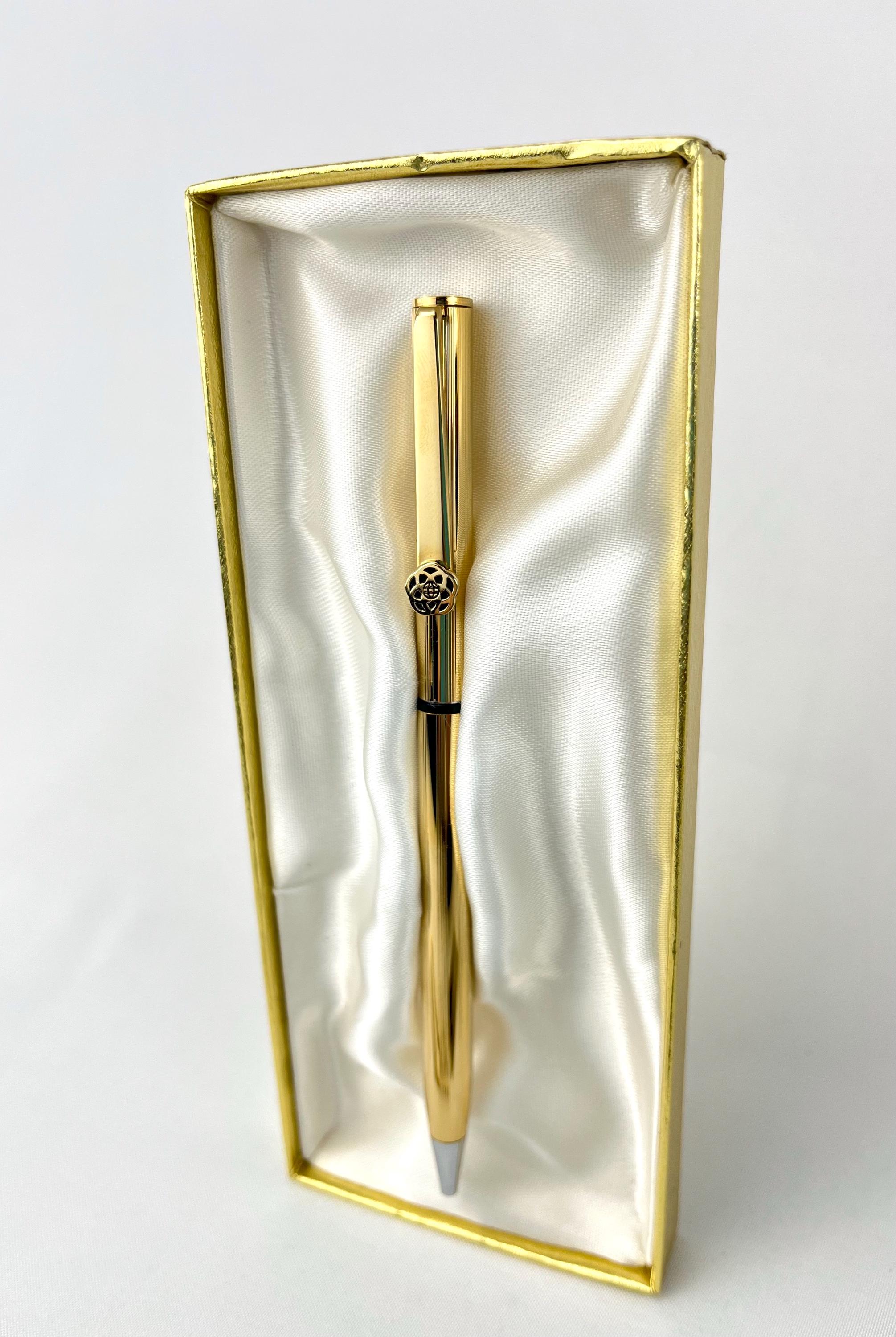 Anson EPCOT Center Gold Pen With the EPCOT Center Logo