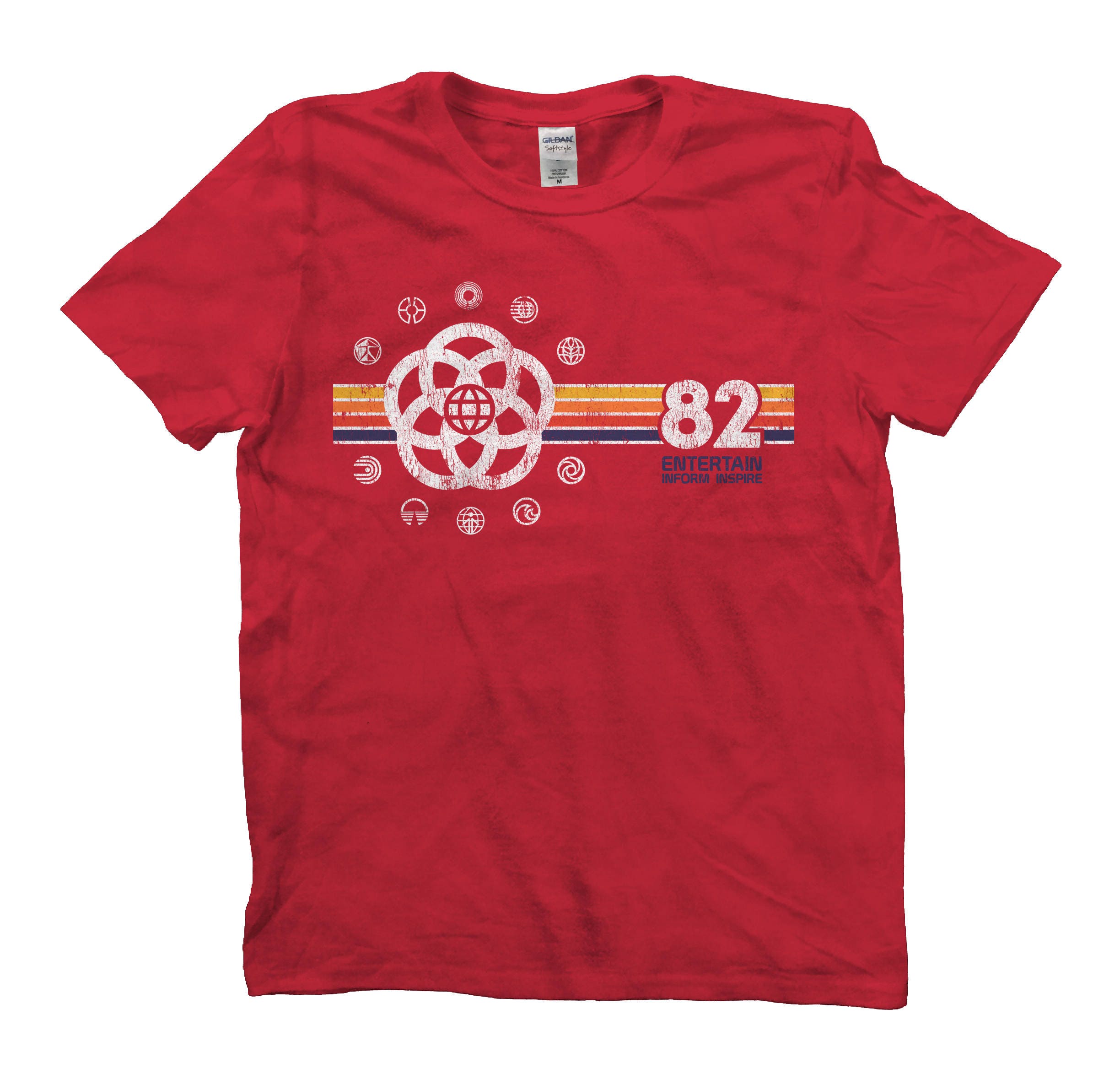 EPCOT Shirt EPCOT Center TShirt with Pavilion Logos and a Etsy