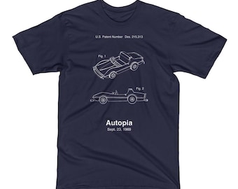 Autopia Patent T-Shirt from Disneyland's Tomorrowland - A Retrocot Original