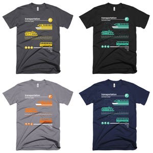 Transportation and Ticket Center T-shirt Monorail Ferry and - Etsy