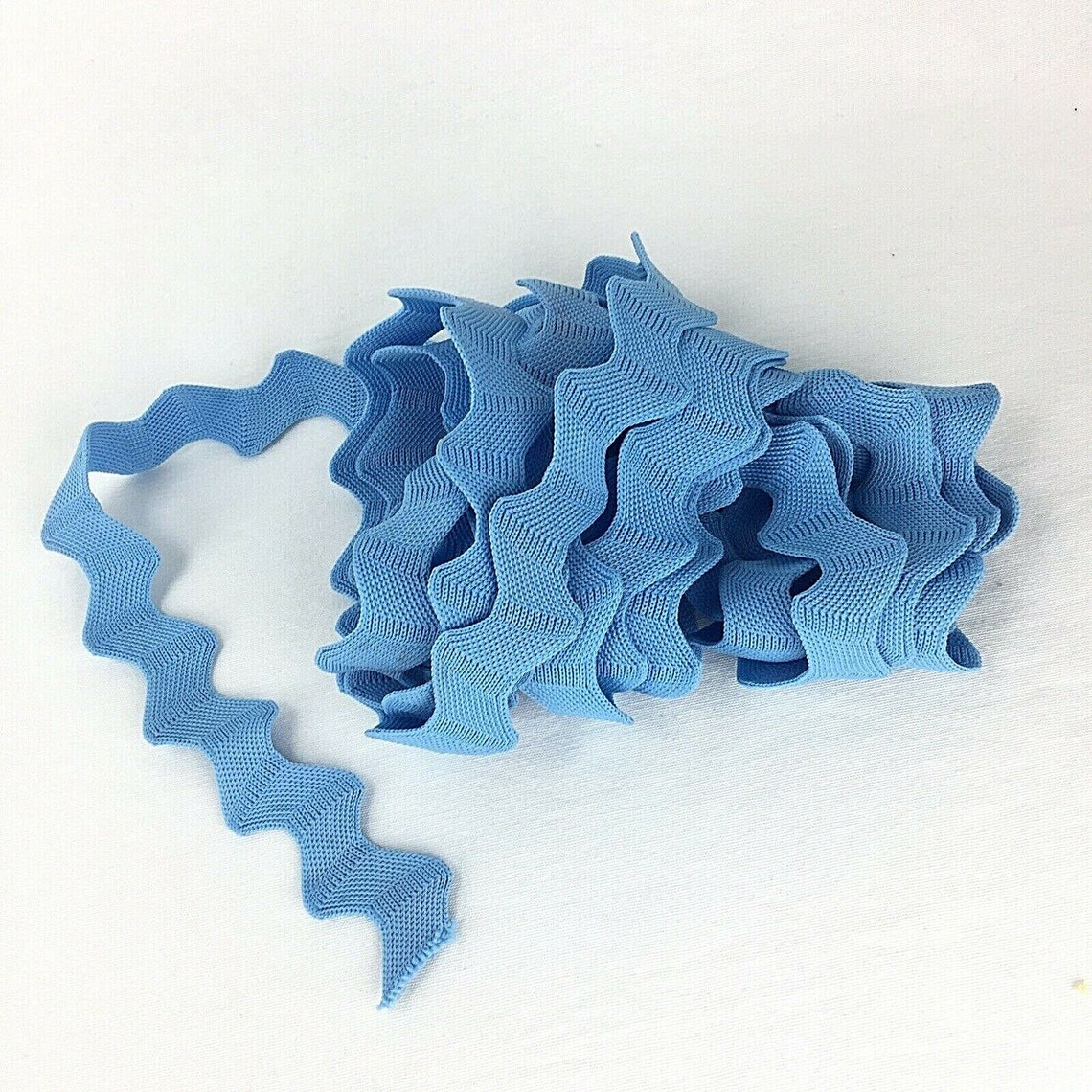 Extra Wide Rick Rack Trim 1 in Vintage Polyester Double Knit Etsy