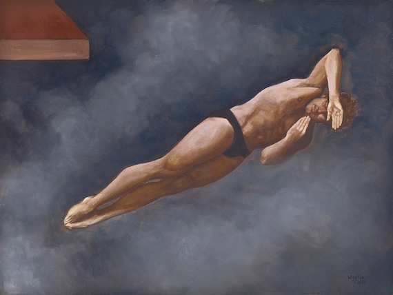 The Male Diver Nude