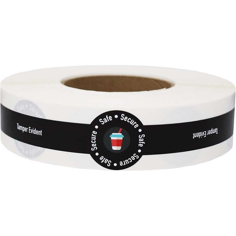 Safe Secure Tamper Evident Seals for Drink Lids 1 X 9 With Etsy