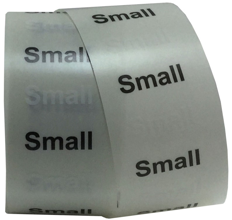 New Modern Small Retail Clothing Size Stickers Etsy