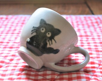 Featured image of post Cat Tea Infuser Mug - Simply fill it with your favorite loose tea leaves and hook the cats paws over the edge of your mug to steep.