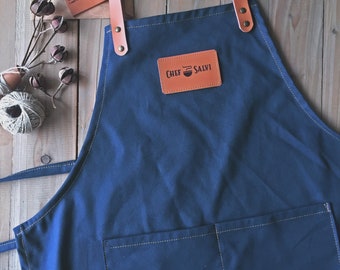 Dad's gift  Father's Day gift cool dad gift custom apron BBQ Apron  Canvas apron