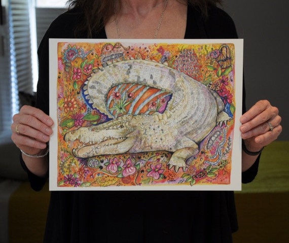 albino crocodile boots