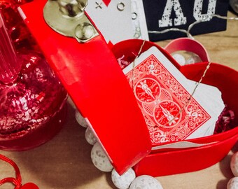 The love letters collection : l o v e  m o r e  gold  heart satellite necklace