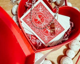 Love Letters Collection: Love is everything Mixed Metal  ball + chain necklace