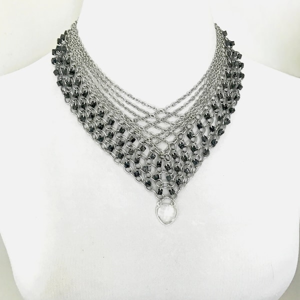 Black Chainmail - Etsy