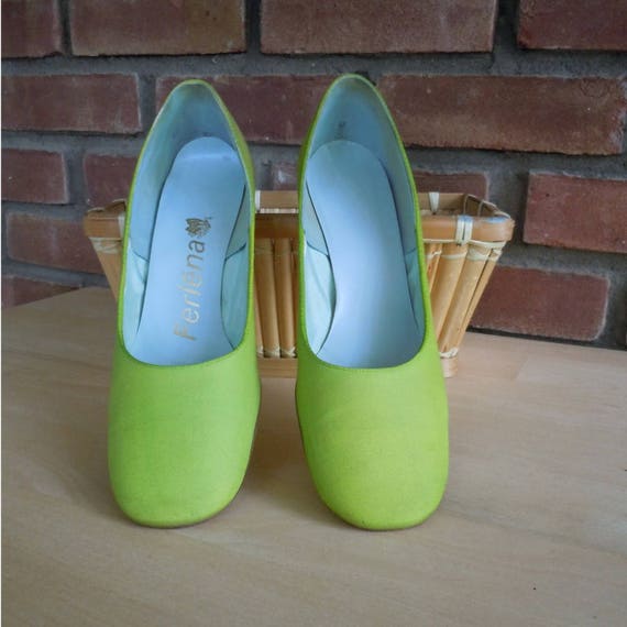 lime green pumps