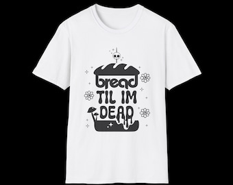 Daily Bread T-Shirt | Trippy Psychedelic Softstyle Cotton Tee for Music Lovers