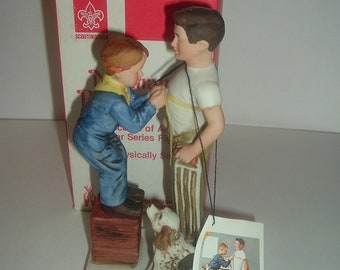 boy scout figurines