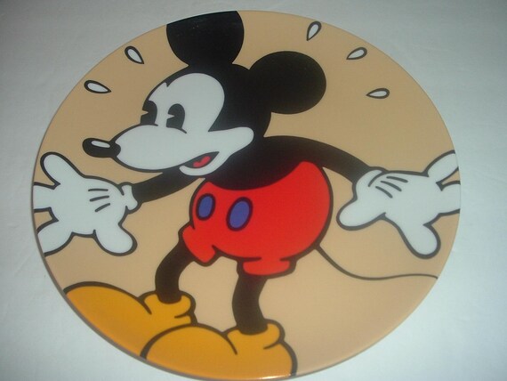 Disney Classics Mickey Mouse Plate by Brenda White