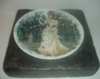 風と共に去りぬ スカーレットとレット フィナーレ プレート（箱・鑑定