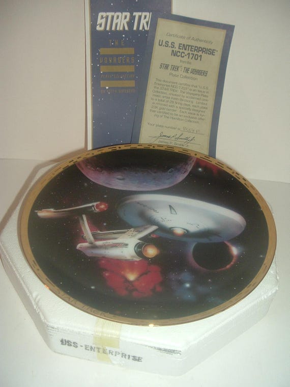 Star Trek USS Enterprise Plate