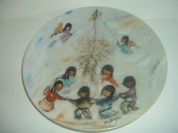 The Lord's Candle De Grazia Plate First & Limited Edition 1992