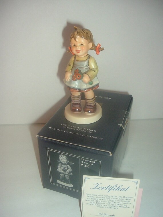 Hummel HUM 240 Flower Girl Figurine with box