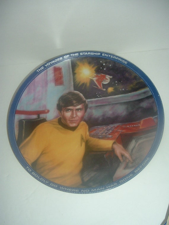 Star Trek Mr. Chekov Ensign Plate