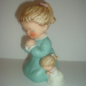 Goebel EVENING PRAYER BYJ 38 Girl & Doll Figurine 1959 W