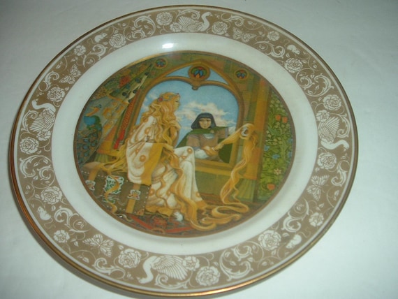 Grimm's Fairy Tales Rapunzel Plate