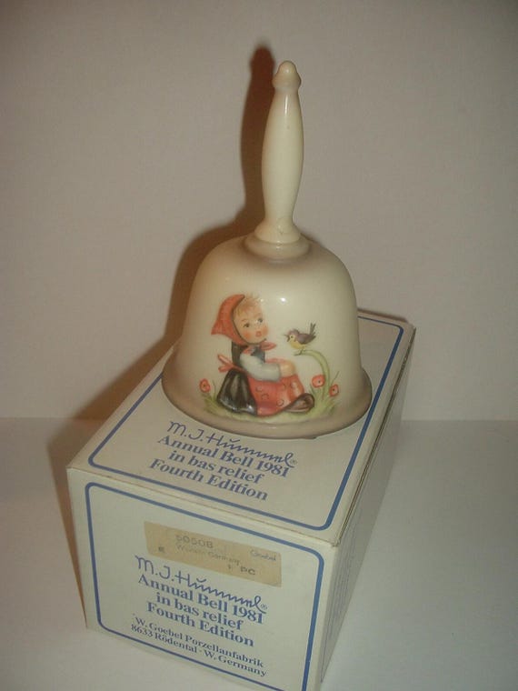 Hummel 1981 Annual Bell in Box