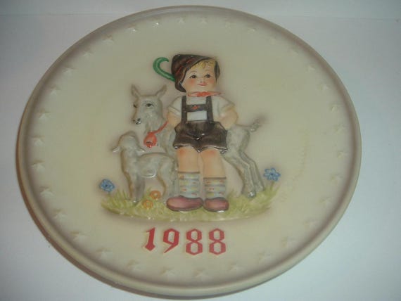 1988 Hummel Annual Plate Goat Boy