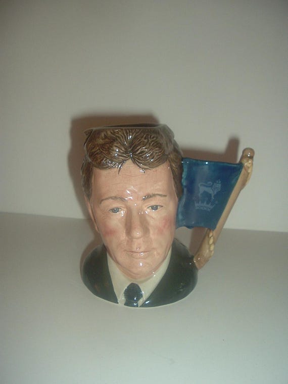 Royal Michael Doulton Signed Toby Mug