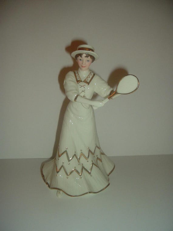 Lenox Tennis At Traymore Lady Figurine