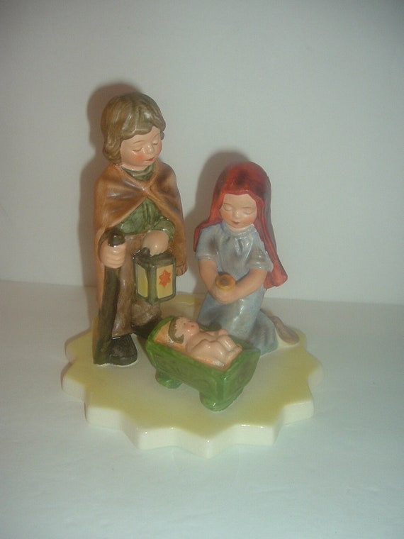 Hummel HUM 44700-14 Holy Family Jesus Mary Joseph Nativity Figurine Skrobek signed TMK5