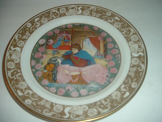Grimm's Fairy Tales Sleeping Beauty Plate