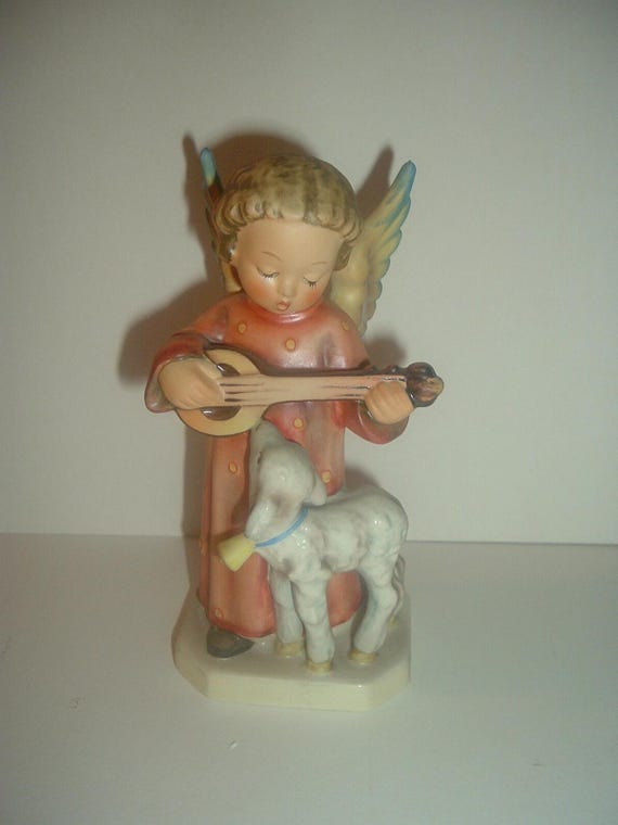 Hummel HUM 83 Angel Serenade with Lamb Figurine TMK6