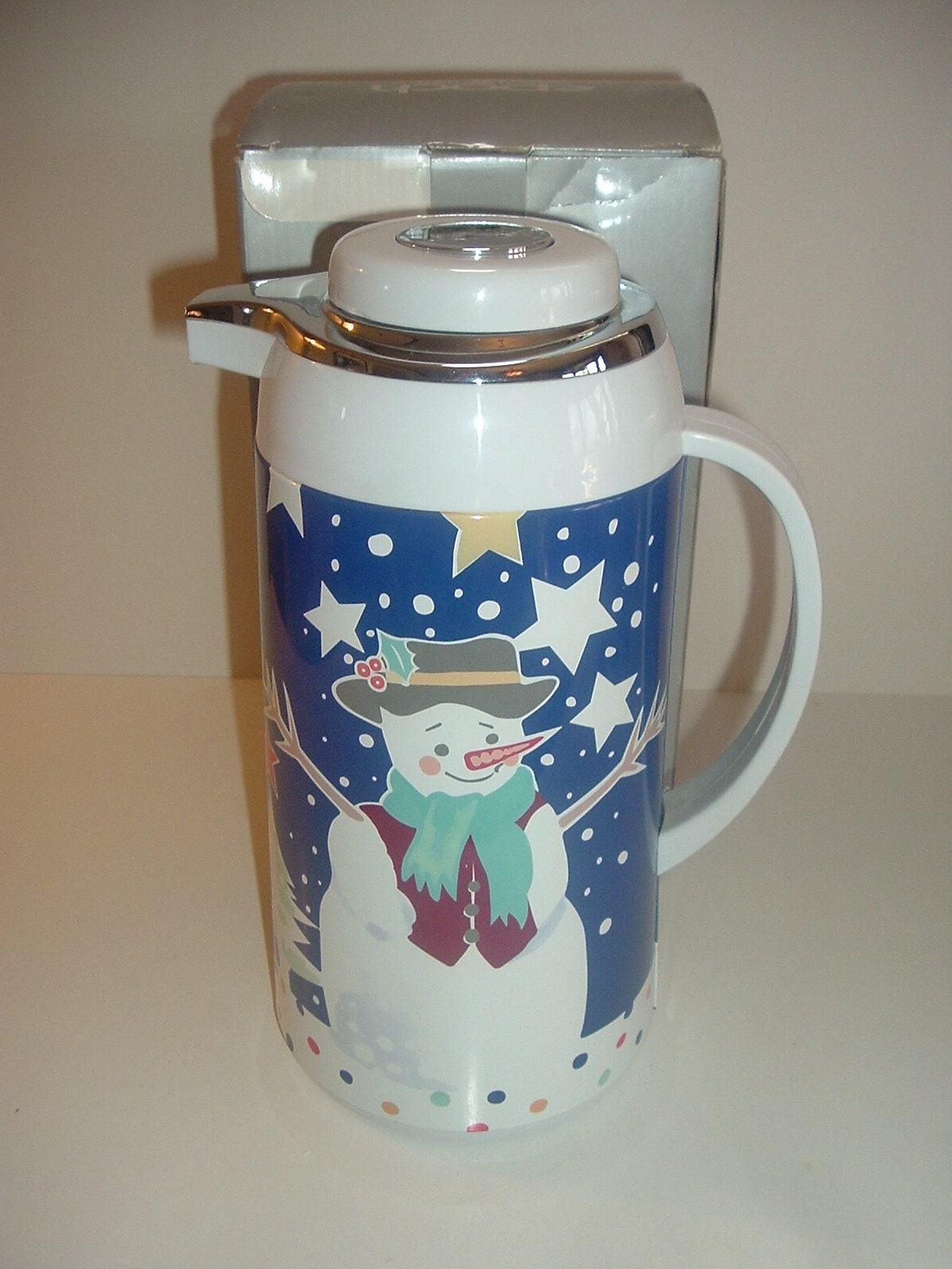 Noritake Epoch Mr Snowman Thermal Carafe in Box