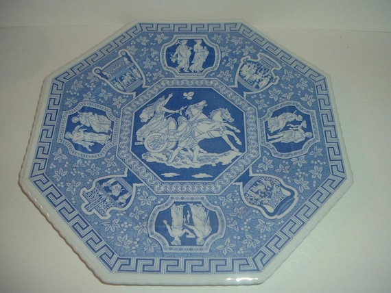 Spode Blue Room Greek Plate Sutherland Collection