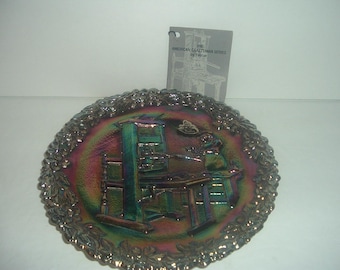 Fenton Carnival Glass 1971 No. 2 American Craftsman Printer Plate