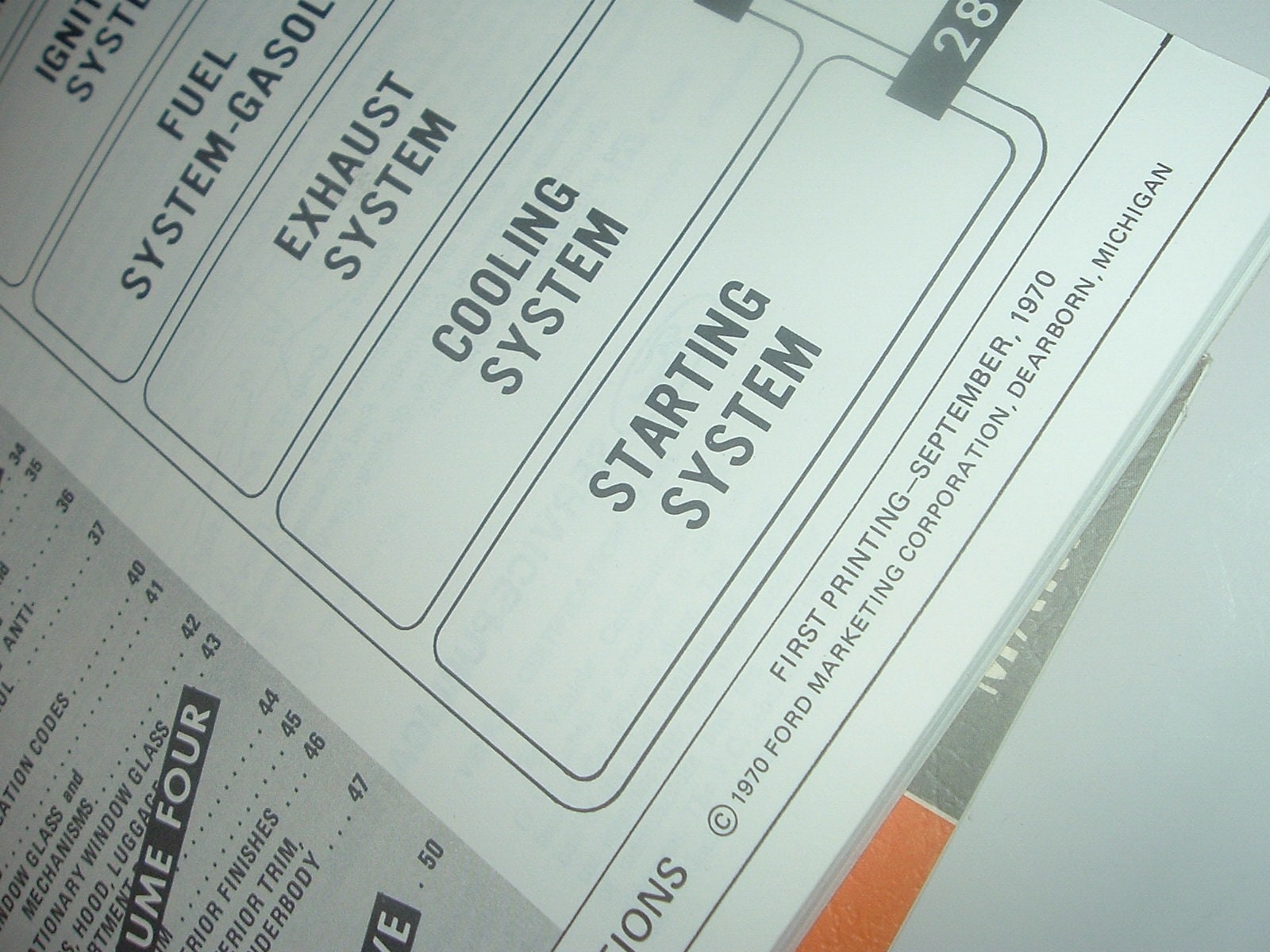 1971 Ford Car Shop Manuals Volumes 1 5 and Owner Maintenance | Etsy