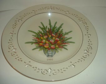 Lenox 1995 Virginia The First Colony Colonial Bouquet Plate