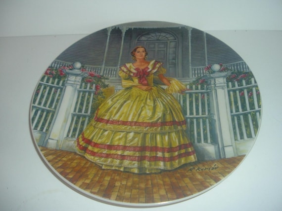 Gone with the Wind Melanie Plate 1980