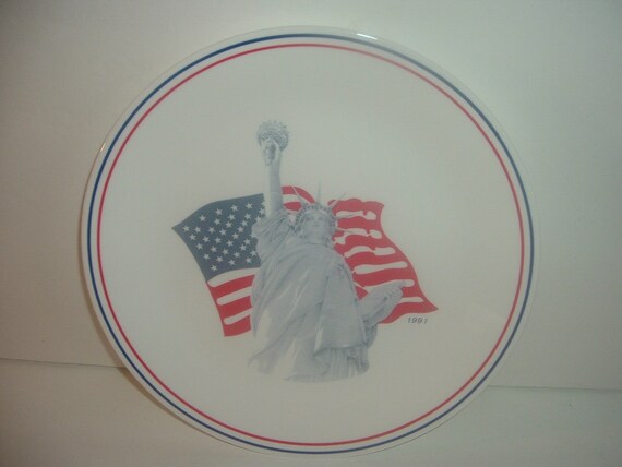 Corelle 1991 Statue of Liberty Plate