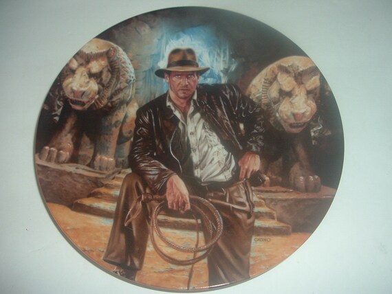 Indiana Jones First Issue Plate 1989