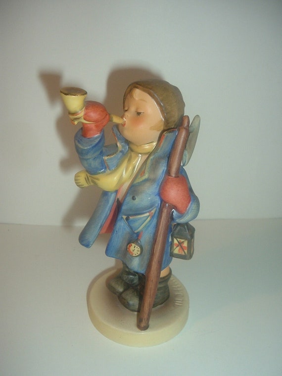Hummel HUM 15 Night Watchman Boy Horn Figurine TMK 6