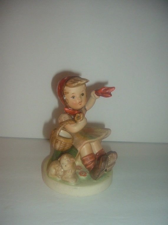 Hummel HUM 65 Farewell Girl Waving Figurine TMK5