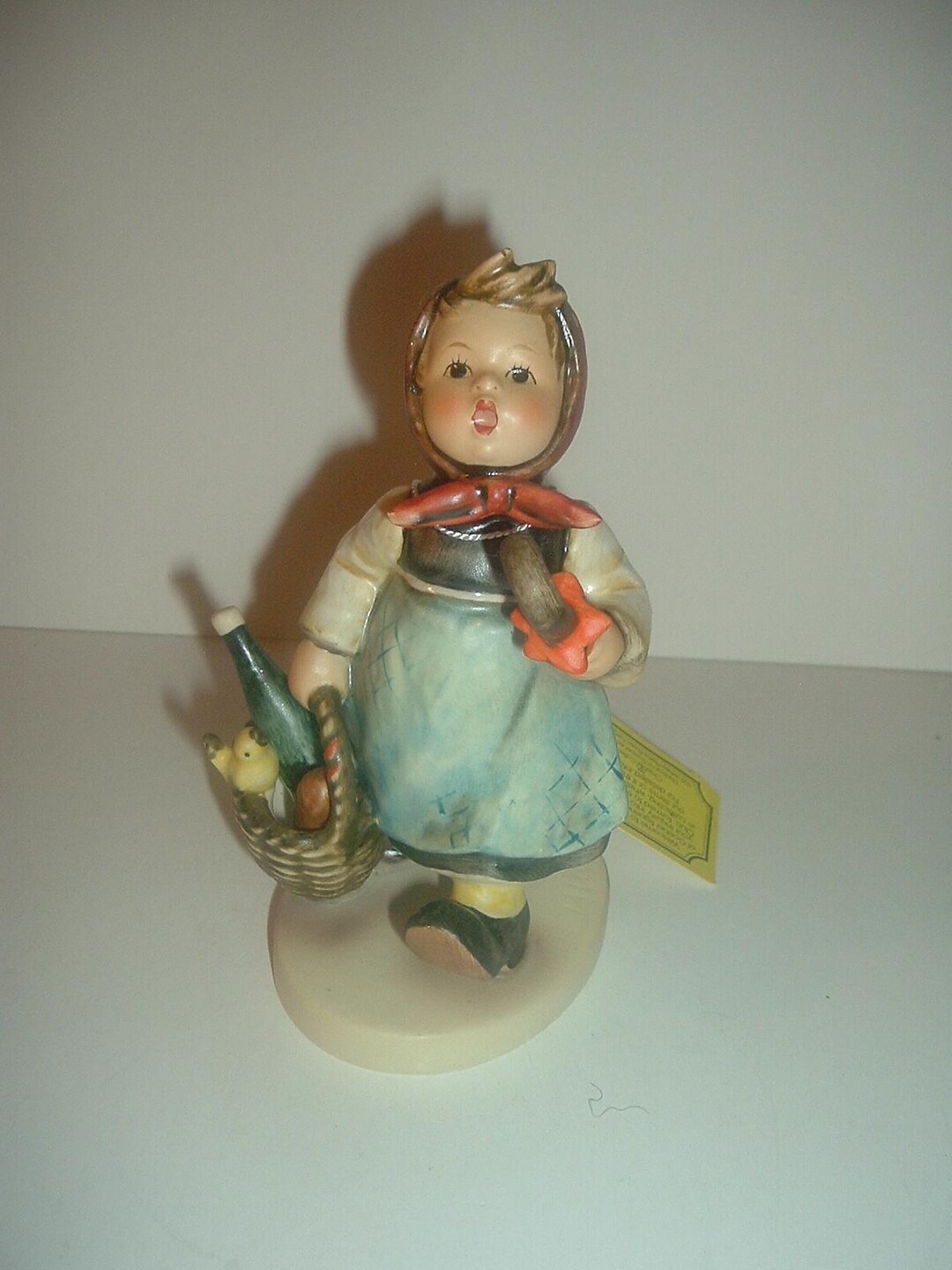 Hummel HUM 382 Visiting an Invalid Girl With Basket Figurine TMK5 - Etsy