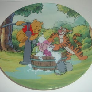 Probleme mit Seifenblasen Winnie Puuh-Spaß im 100-Morgen-Wald Platte