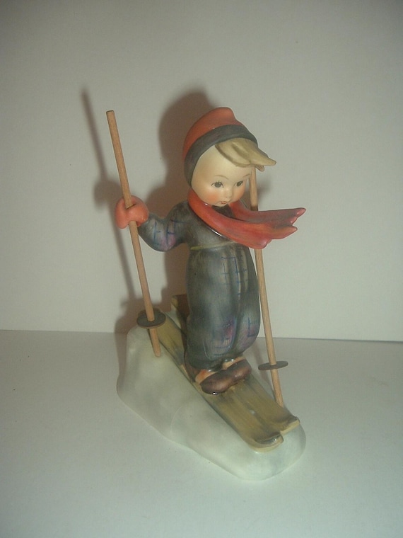 Hummel HUM 59 Ski Skier Boy Figurine