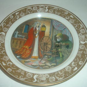 Grimm&#39;s Fairy Tales Rumpelstiltskin Plate