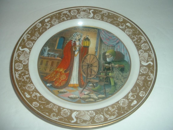 Grimm's Fairy Tales Rumpelstiltskin Plate