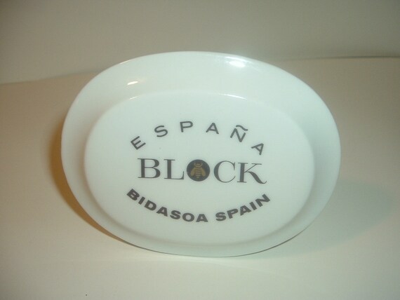 Block Espana Bidasoa Spain Dealer Display or Shelf Sign