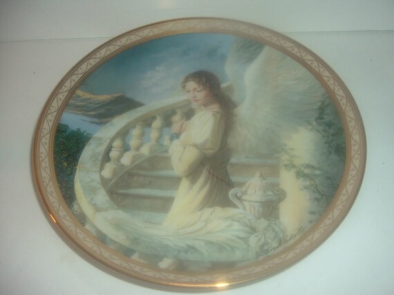 Angels of Grace Harmony's Embrace plate 1997